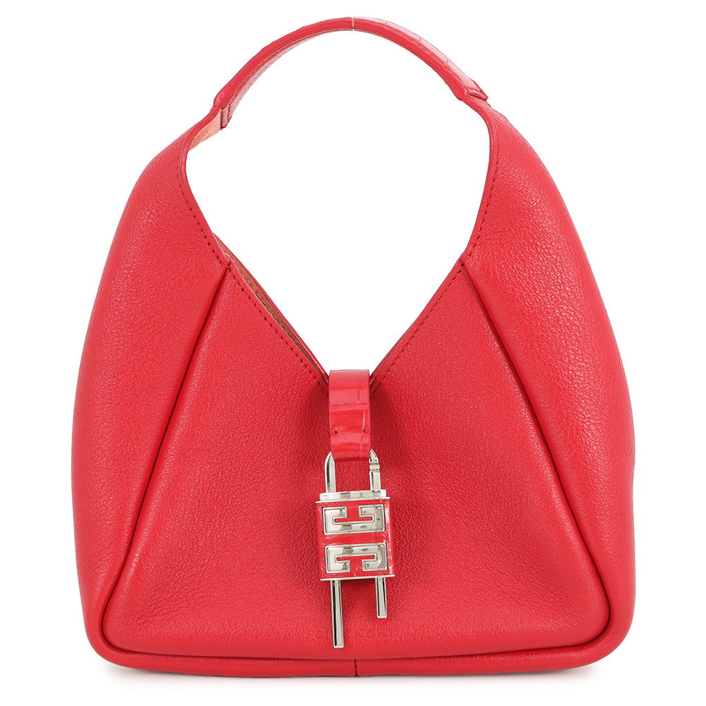 Givenchy G Hobo Handbag RedBB50QNB1LY Leather Size Mini