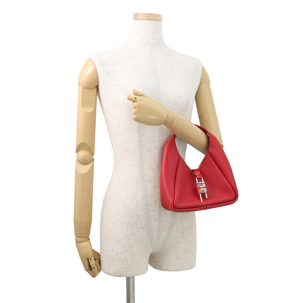 Givenchy G Hobo Handbag RedBB50QNB1LY Leather Size Mini