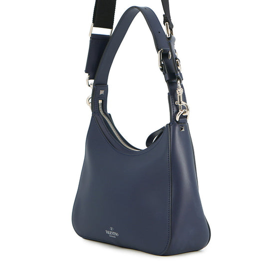 Valentino Garavani VLTN Hobo Bag 2wayBag Navy1Y2B0B62WJW Leather