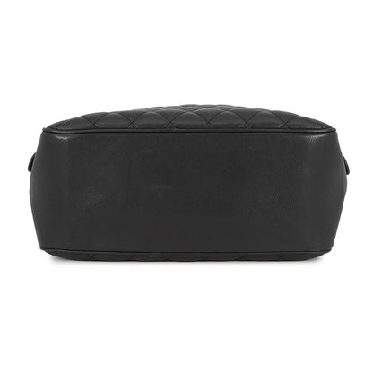 CHANEL Matelasse 2wayBag Black Lambskin