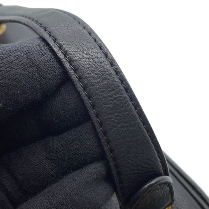 CHANEL Matelasse 2wayBag Black Lambskin