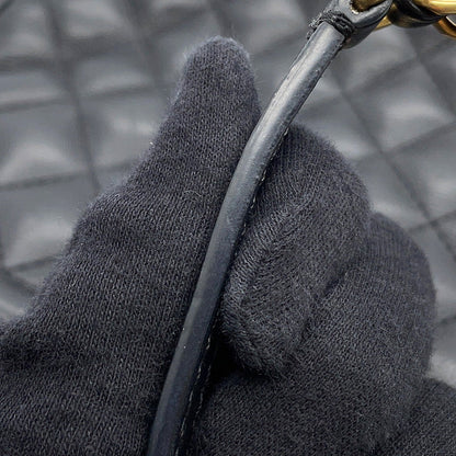 CHANEL Matelasse 2wayBag Black Lambskin