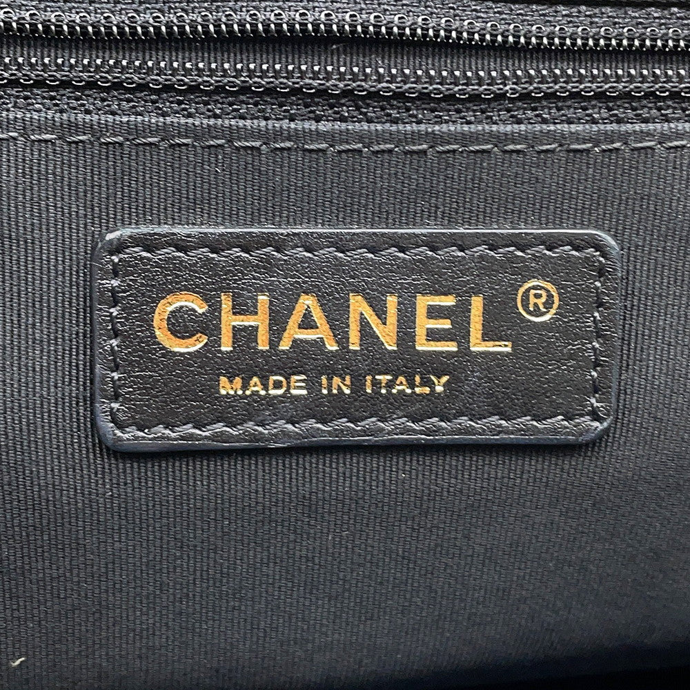 CHANEL Matelasse 2wayBag Black Lambskin