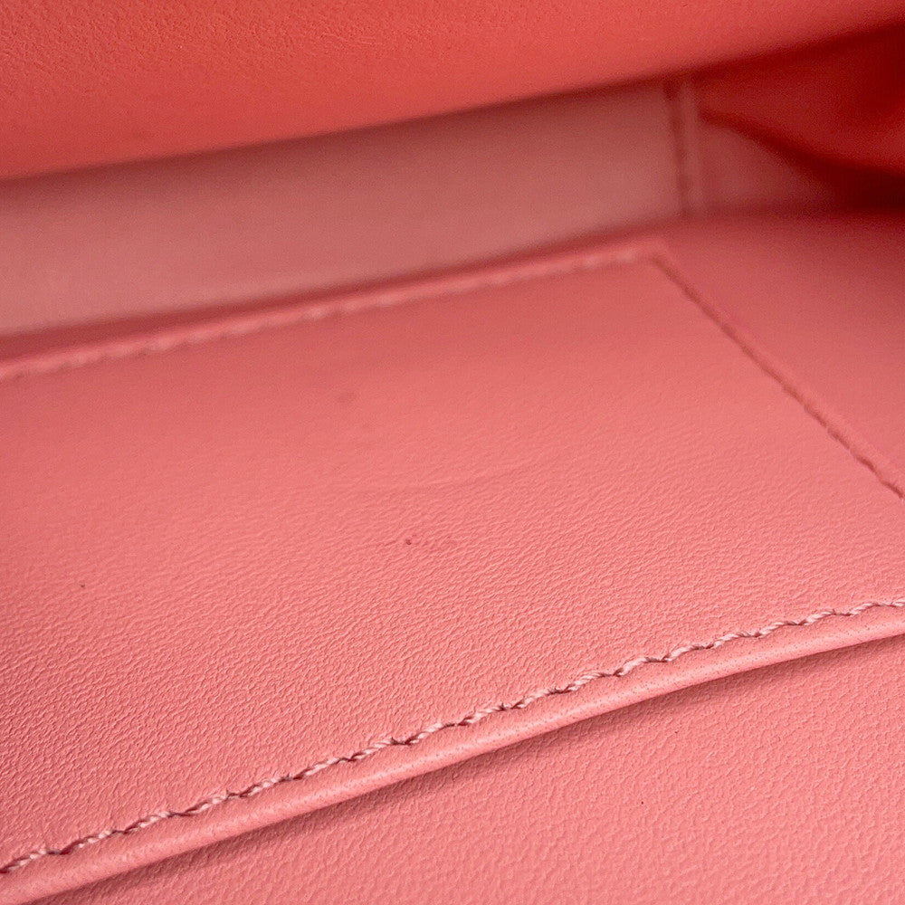 CHANEL Matelasse Vanity 2way Bag PinkAS3318 Lambskin