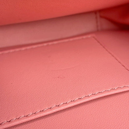 CHANEL Matelasse Vanity 2way Bag PinkAS3318 Lambskin