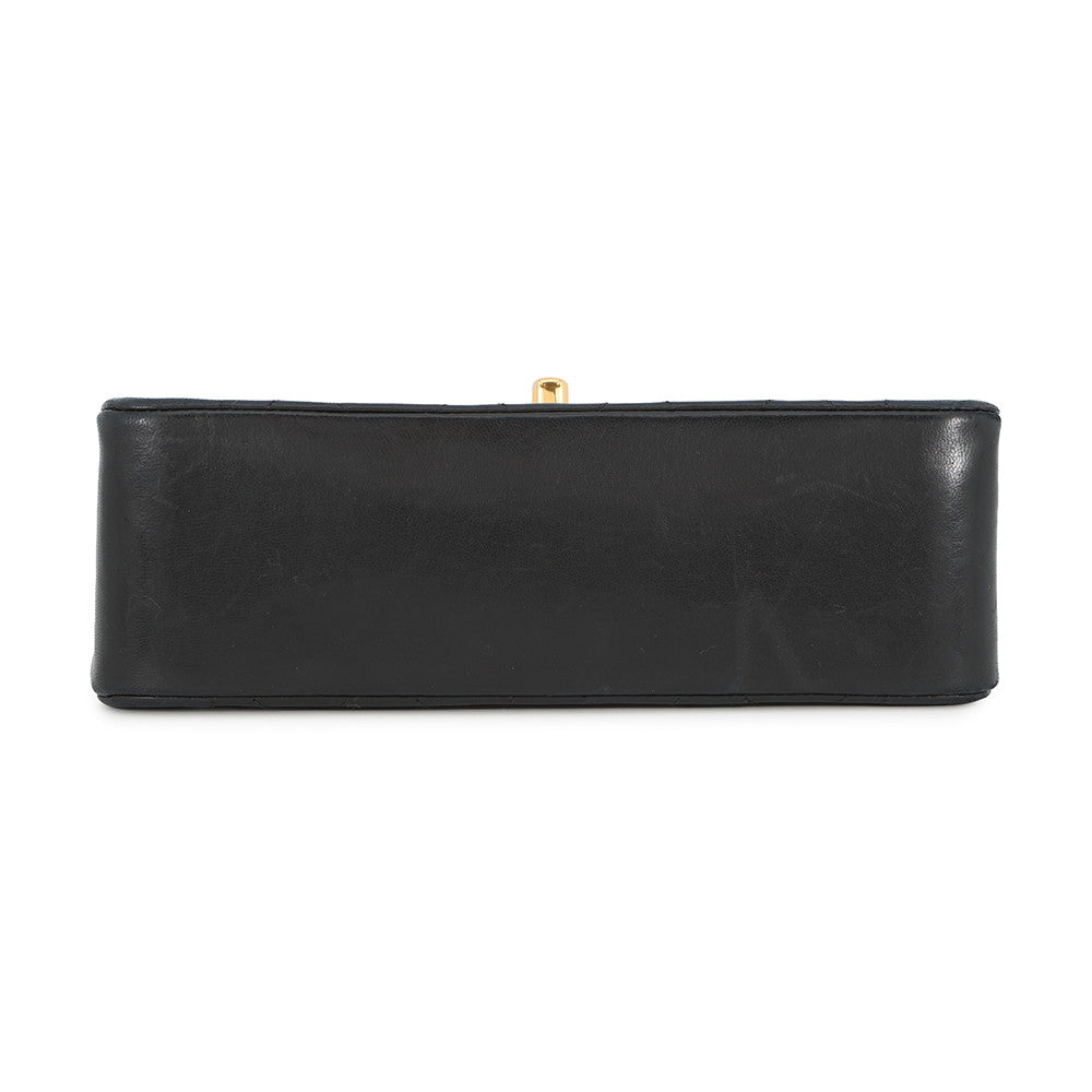 CHANEL Diana Chain Shoulder Bag BlackA01164 Lambskin Size 22