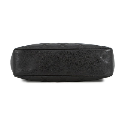 CHANEL Decacoco Tote Bag Black Caviar Leather