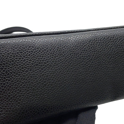 CHANEL Decacoco Tote Bag Black Caviar Leather