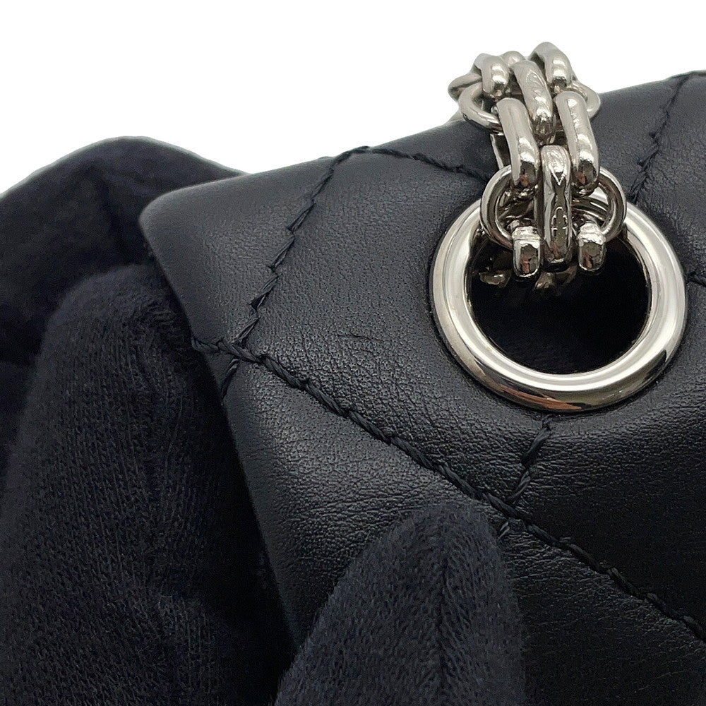 CHANEL Matelasse 2.55 Chain Shoulder Bag BlackAS0874 Lambskin Size Mini