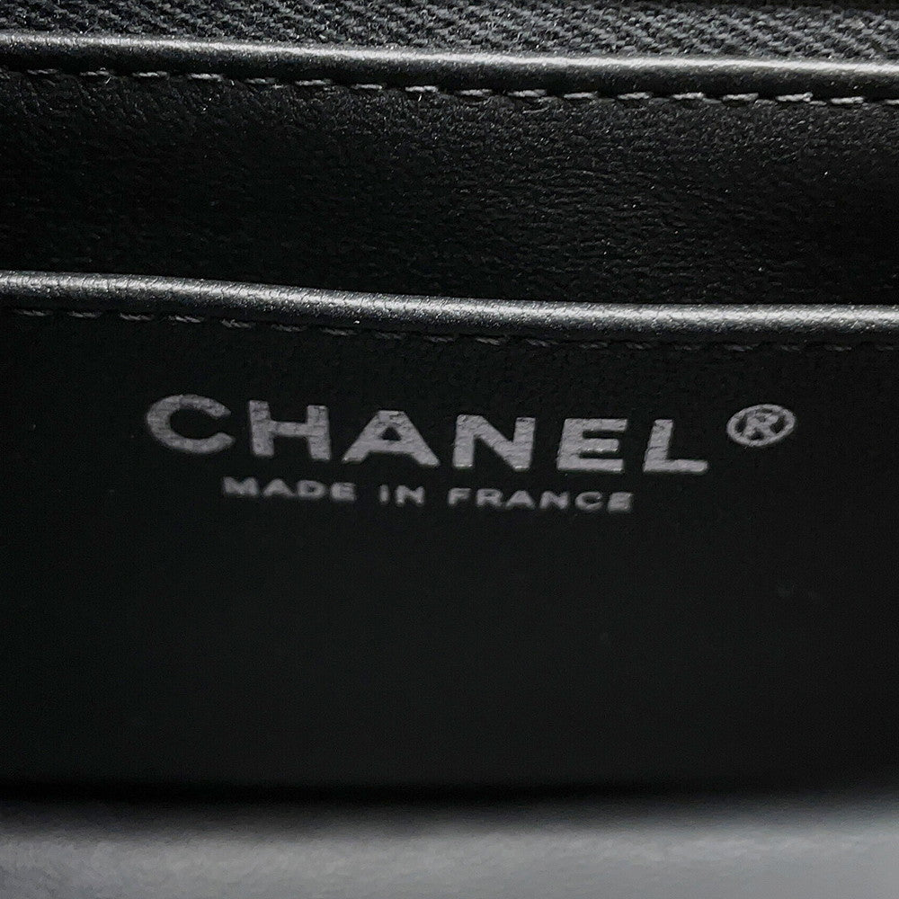 CHANEL Matelasse 2.55 Chain Shoulder Bag BlackAS0874 Lambskin Size Mini