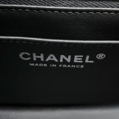 CHANEL Matelasse 2.55 Chain Shoulder Bag BlackAS0874 Lambskin Size Mini
