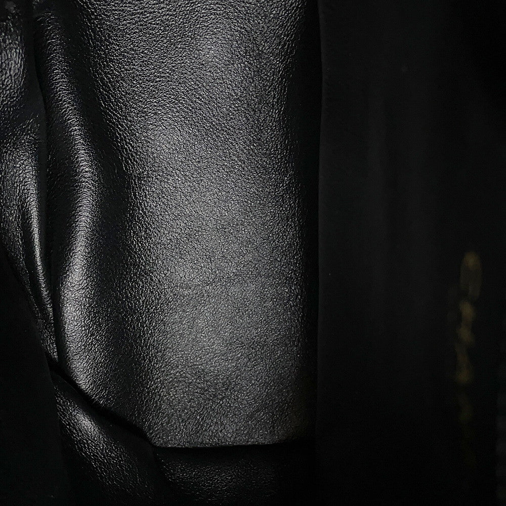 CHANEL Filigree Backpack BlackA57090 Caviar Leather