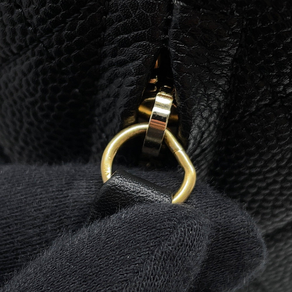 CHANEL Filigree Backpack BlackA57090 Caviar Leather