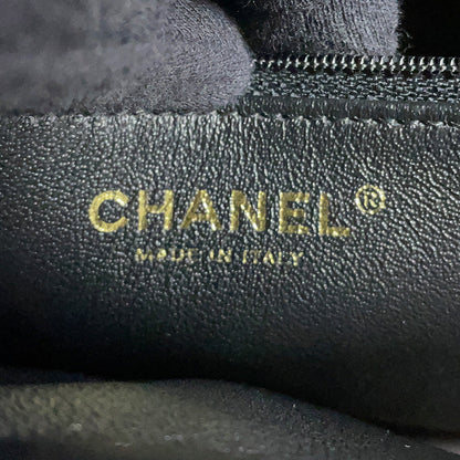 CHANEL Filigree Backpack BlackA57090 Caviar Leather