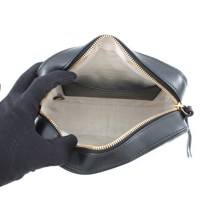 GUCCI GGMatelasse Shoulder Bag Black702234 Leather