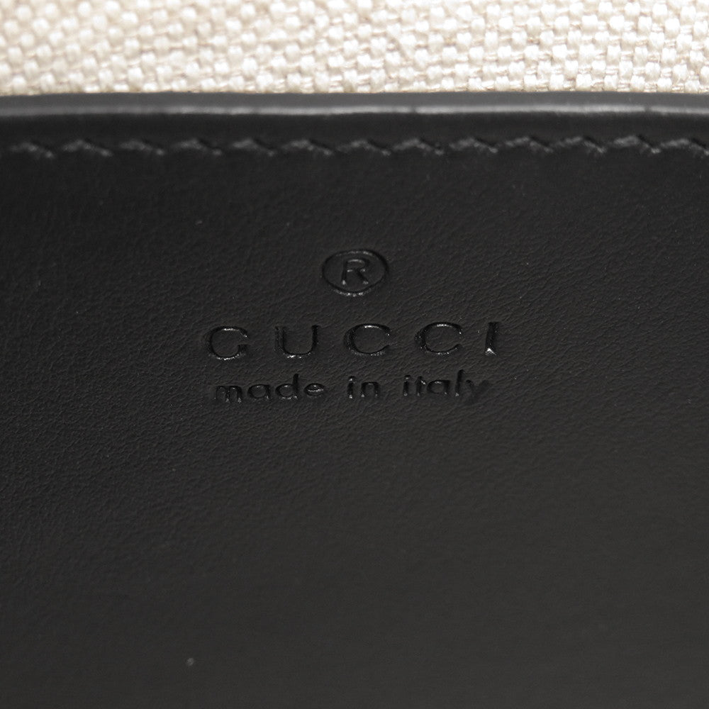 GUCCI GGMatelasse Shoulder Bag Black702234 Leather