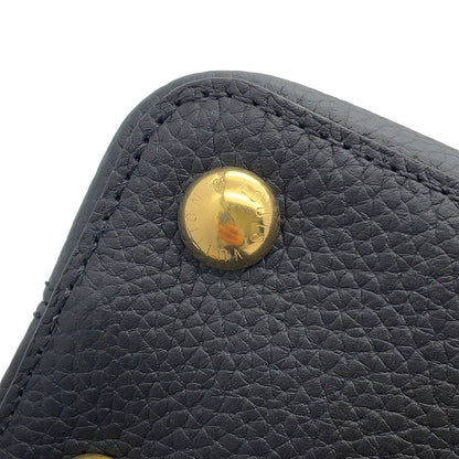 LOUIS VUITTON Capucines NoirM21641 Taurillon Leather Size BB