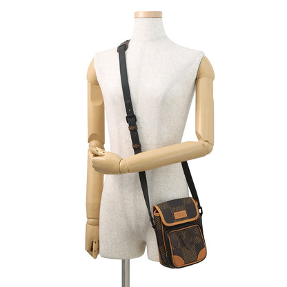 LOUIS VUITTON Amazon Messenger NoirN40357 Damier Ebene Canvas Giant Monogram