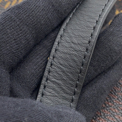 LOUIS VUITTON Amazon Messenger NoirN40357 Damier Ebene Canvas Giant Monogram