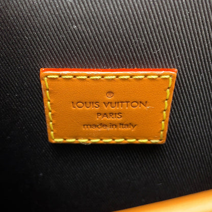 LOUIS VUITTON Amazon Messenger NoirN40357 Damier Ebene Canvas Giant Monogram