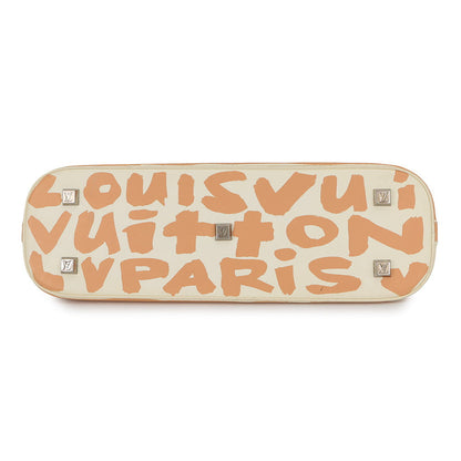 LOUIS VUITTON Alma・Horizontal Beige/WhiteM92176 Monogram・Graffiti