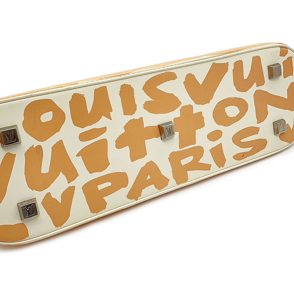 LOUIS VUITTON Alma・Horizontal Beige/WhiteM92176 Monogram・Graffiti
