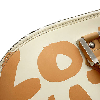 LOUIS VUITTON Alma・Horizontal Beige/WhiteM92176 Monogram・Graffiti