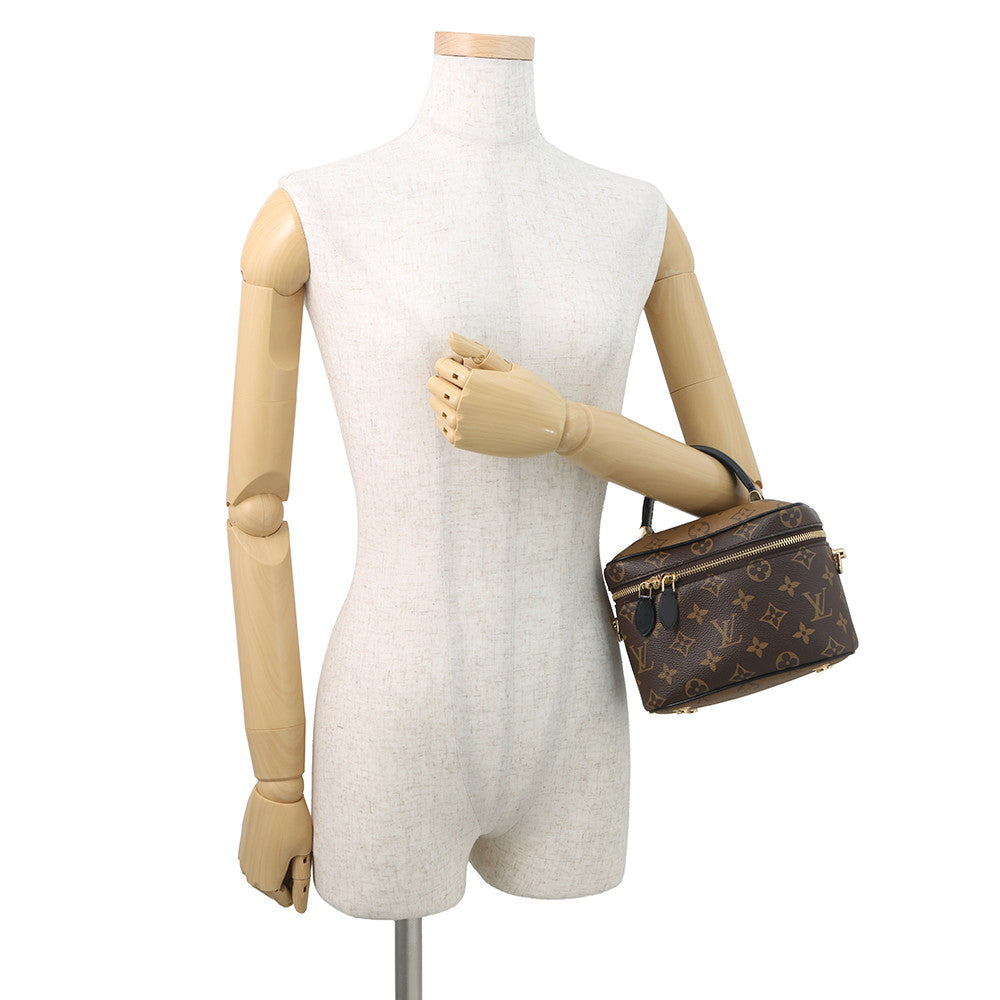 LOUIS VUITTON Vanity NV NoirM45165 Monogram Monogram Reverse Canvas Size PM