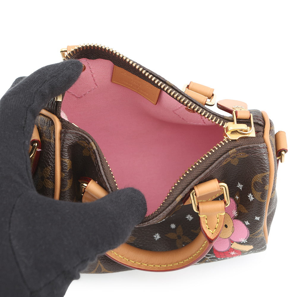 LOUIS VUITTON Nano Speedy RoseM82624 Monogram Vivienne