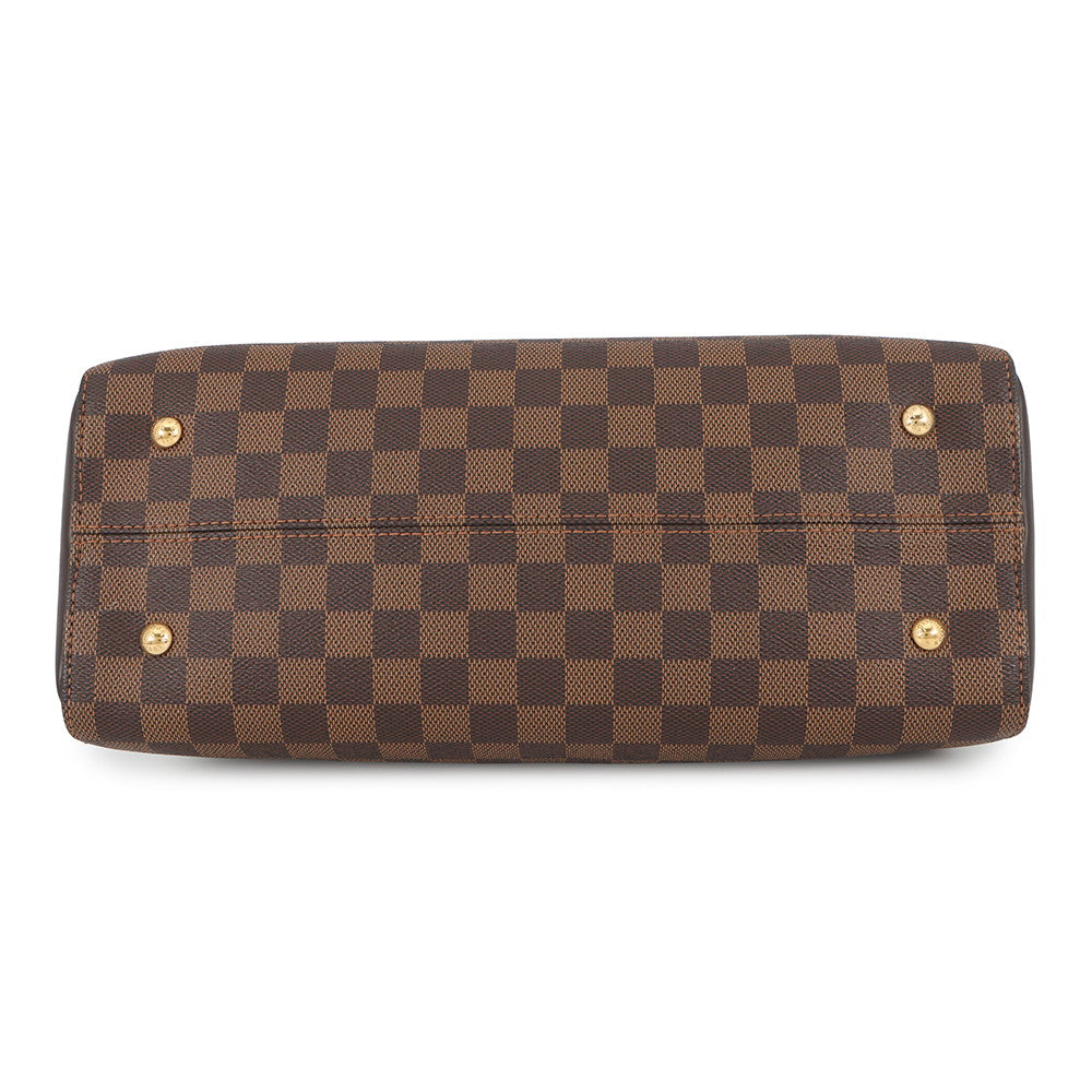 LOUIS VUITTON Kensington Bowling Brown/BeigeN41505 Damier Ebene Canvas