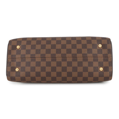 LOUIS VUITTON Kensington Bowling Brown/BeigeN41505 Damier Ebene Canvas