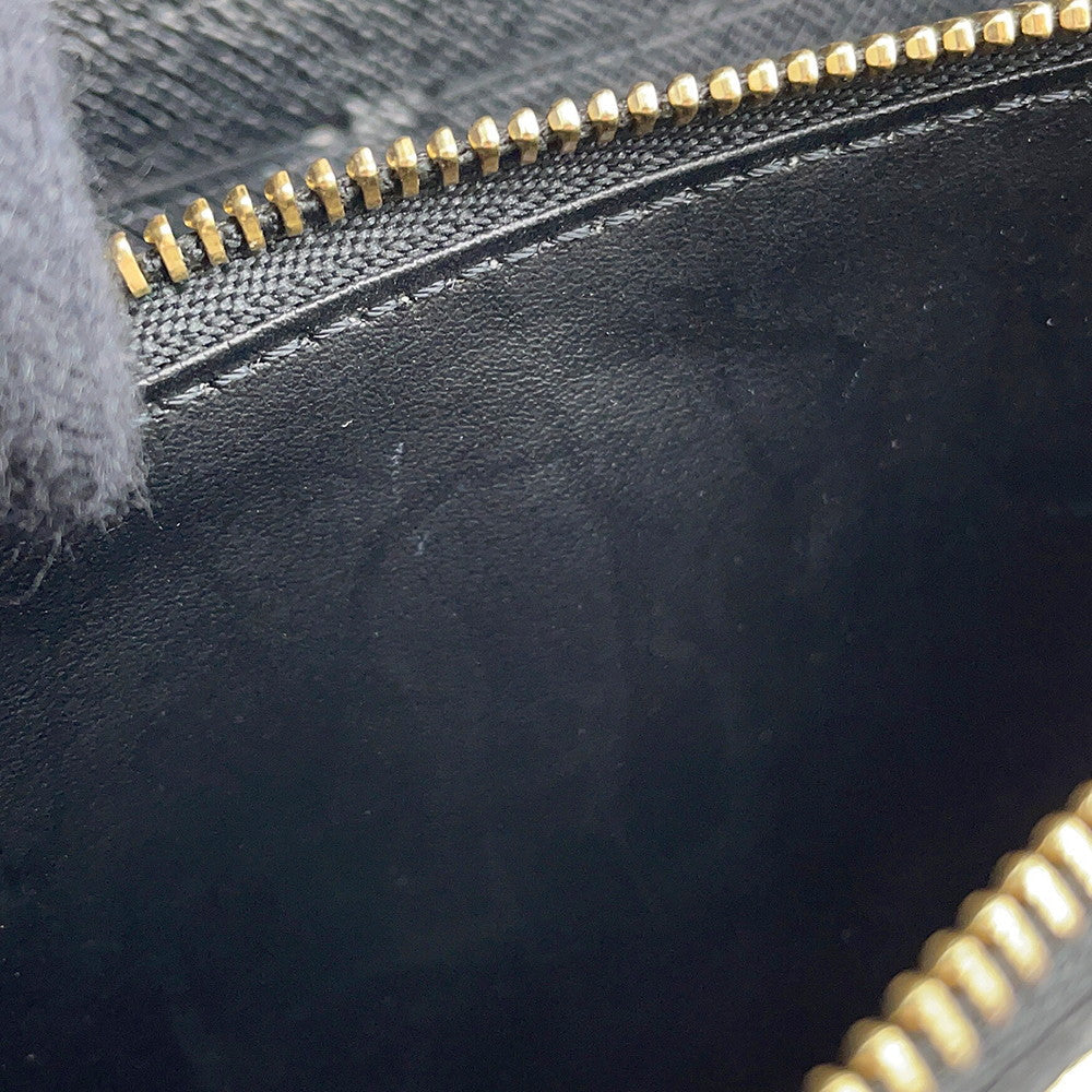 LOUIS VUITTON Portefeuille・Twist Chain Owl NoirM62334 Epi Leather/Sequins