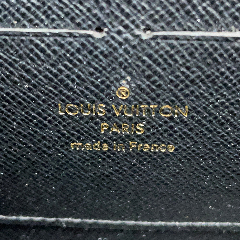 LOUIS VUITTON Portefeuille・Twist Chain Owl NoirM62334 Epi Leather/Sequins