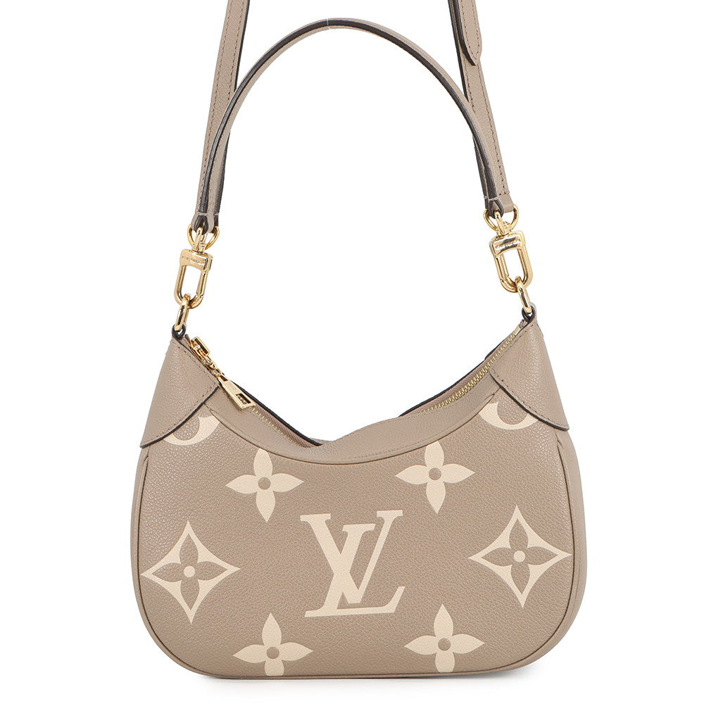 LOUIS VUITTON Bagatelle NM Tourterelle/ClaimM46112 Monogram Empreinte Leather