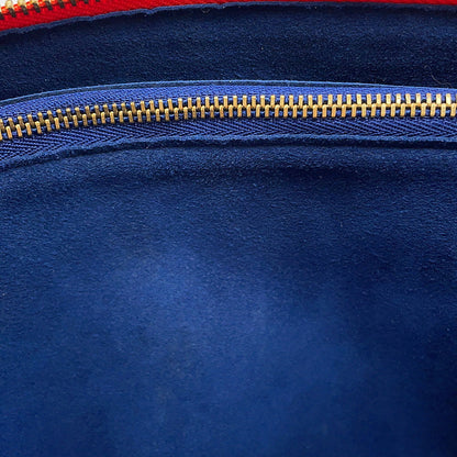 LOUIS VUITTON Coussin RougeM57792 Monogram・Pattern Lamb Leather Size PM