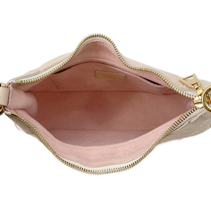 LOUIS VUITTON Bagatelle NM Beige/Pink/YellowM46113 Monogram Empreinte Leather