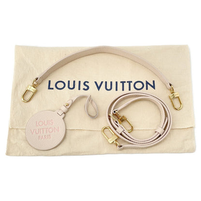 LOUIS VUITTON Bagatelle NM Beige/Pink/YellowM46113 Monogram Empreinte Leather