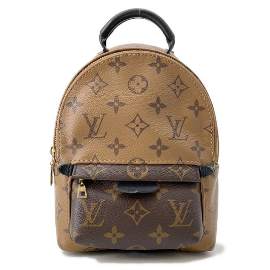 LOUIS VUITTON Palm Springs Backpack NoirM44872 Monogram Monogram Reverse Canvas Size MINI