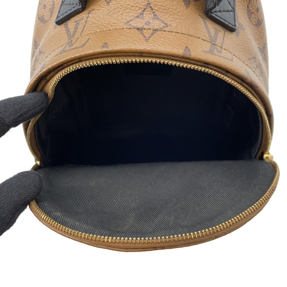 LOUIS VUITTON Palm Springs Backpack NoirM44872 Monogram Monogram Reverse Canvas Size MINI