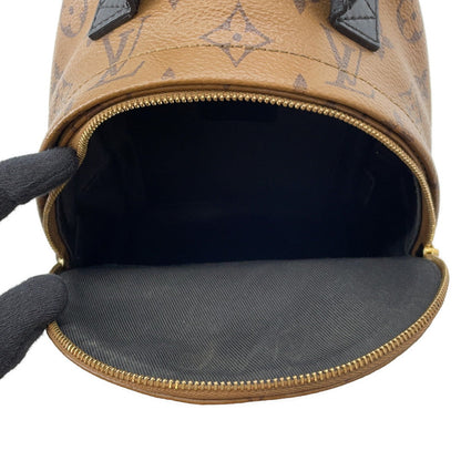 LOUIS VUITTON Palm Springs Backpack NoirM44872 Monogram Monogram Reverse Canvas Size MINI