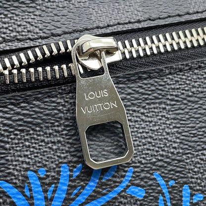 LOUIS VUITTON Christopher Nemeth Ambler Noir/BlueN41708 Damier Graphite