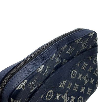 LOUIS VUITTON Trio Messenger NavyM24753 Monogram Shadow