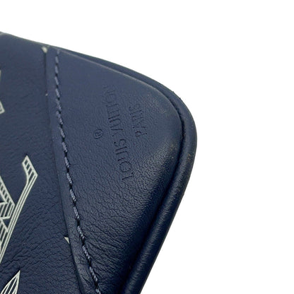 LOUIS VUITTON Trio Messenger NavyM24753 Monogram Shadow