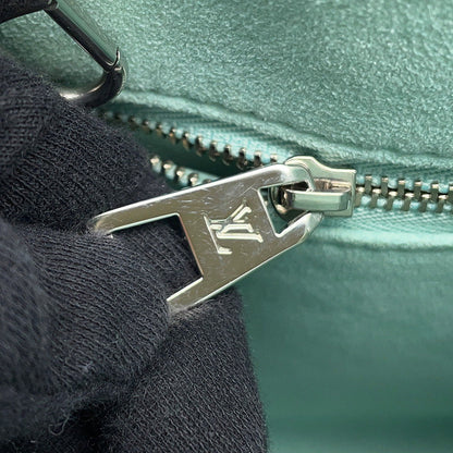 LOUIS VUITTON Onthego Summer Stardust Blue/YellowM46270 Monogram Empreinte Leather Size PM
