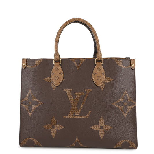 LOUIS VUITTON Onthego RedM45321 Monogram Monogram Reverse Canvas Monogram Giant Size MM