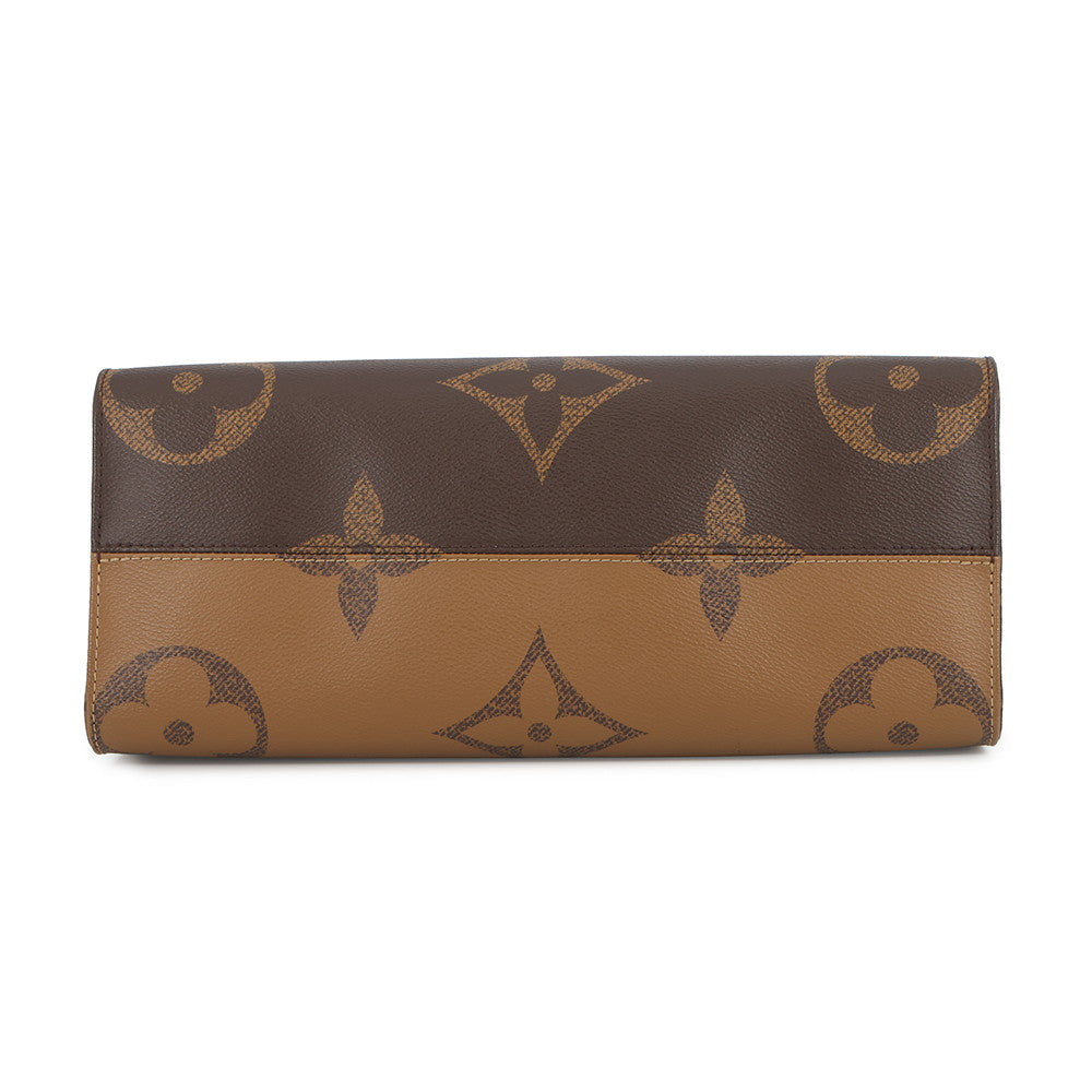 LOUIS VUITTON Onthego RedM45321 Monogram Monogram Reverse Canvas Monogram Giant Size MM