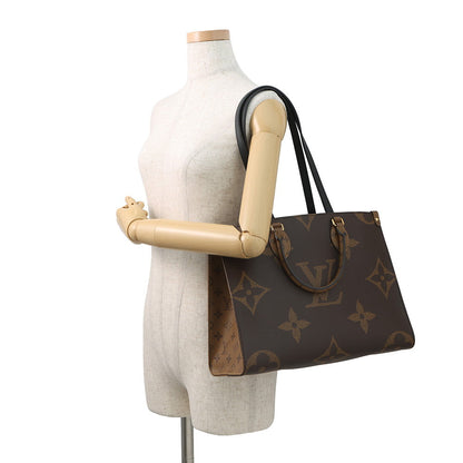 LOUIS VUITTON Onthego RedM45321 Monogram Monogram Reverse Canvas Monogram Giant Size MM
