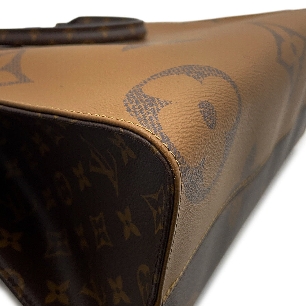 LOUIS VUITTON Onthego RedM45321 Monogram Monogram Reverse Canvas Monogram Giant Size MM