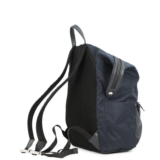 FENDI Monster Backpack Navy/Black7VZ035 Nylon Calf Leather