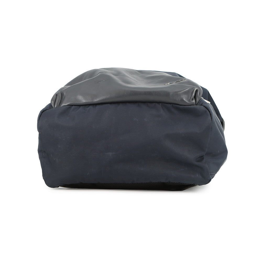 FENDI Monster Backpack Navy/Black7VZ035 Nylon Calf Leather